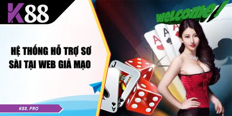 Hệ thống hỗ trợ sơ sài tại web giả mạo